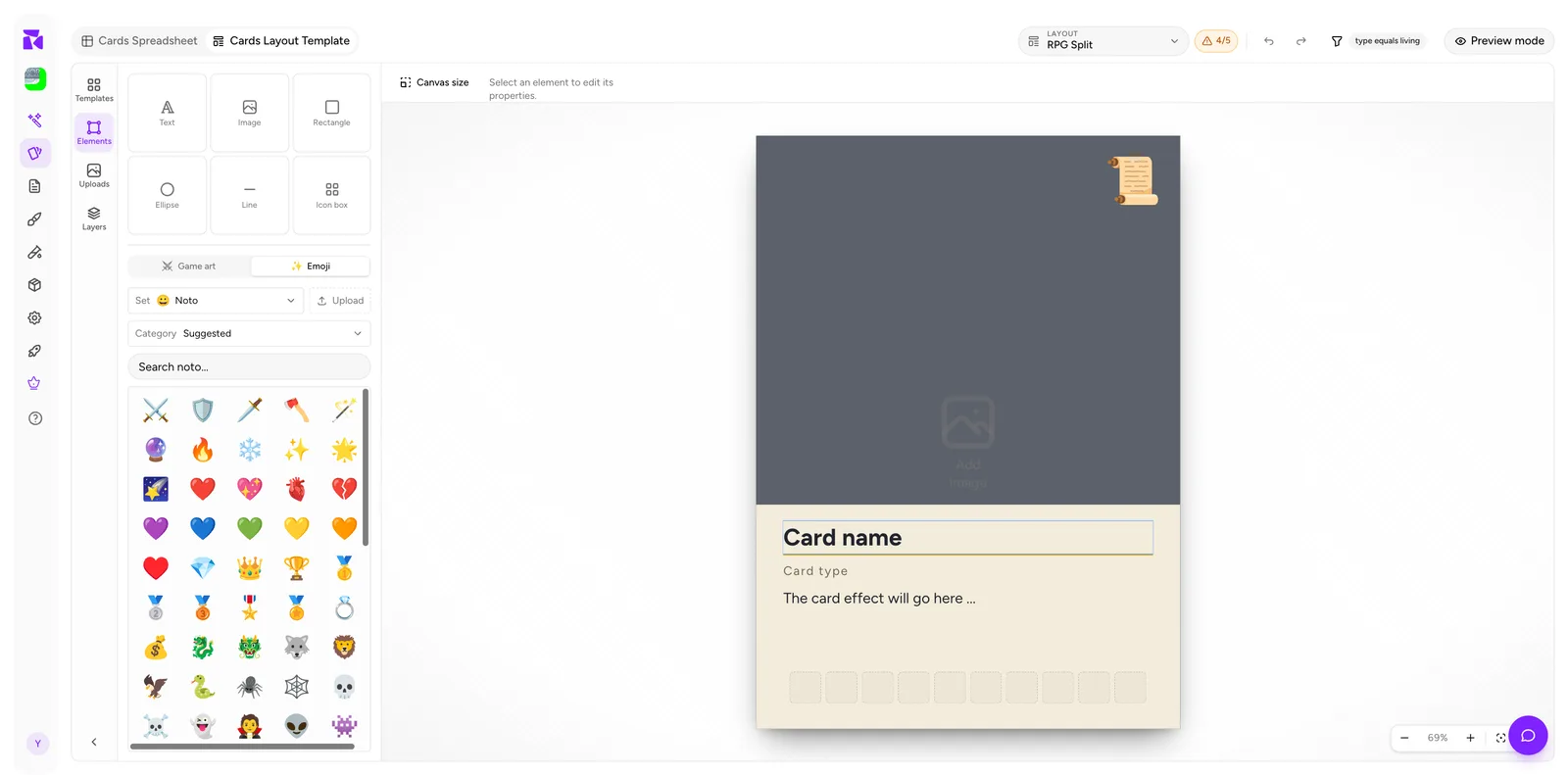 The layout condition builder with a property, operator and value